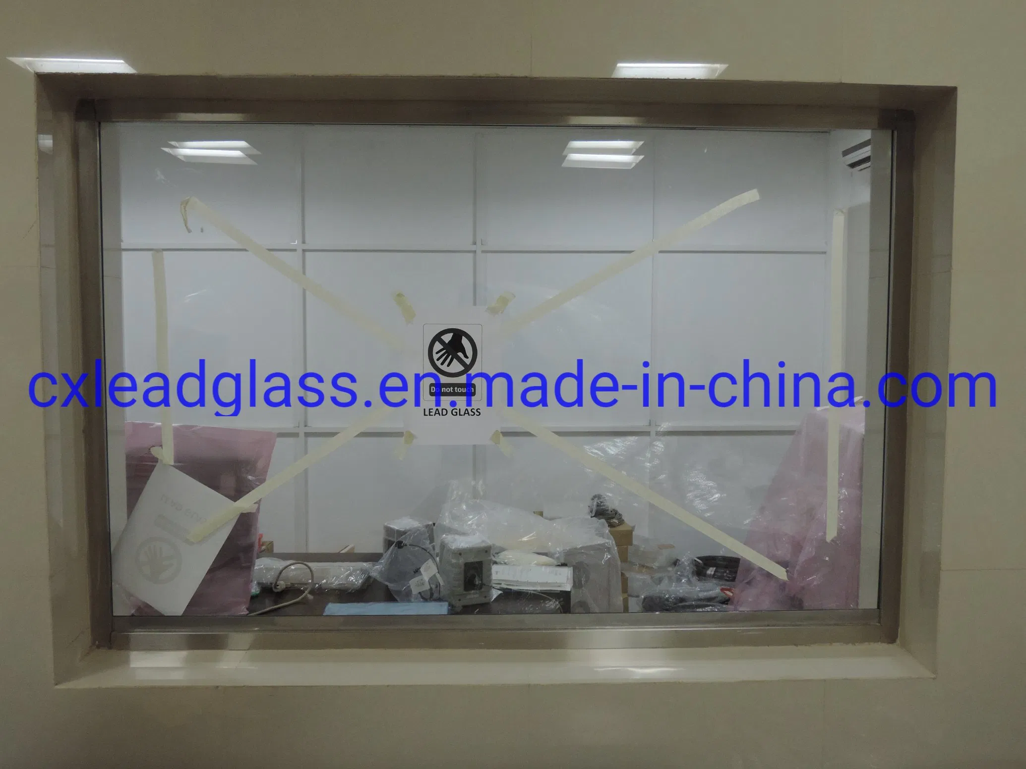 Cardiology X Ray Protective Lead Glass