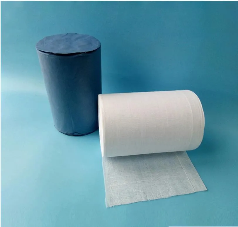 100% Raw Cotton Absorbent Cotton Gauze Roll Manufacturer