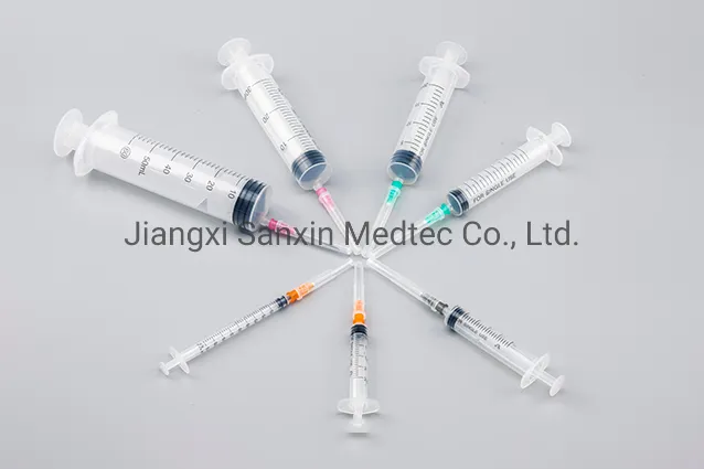 1ml Ad Syringe for Single Use CE/ISO/Who - Pqs Certified