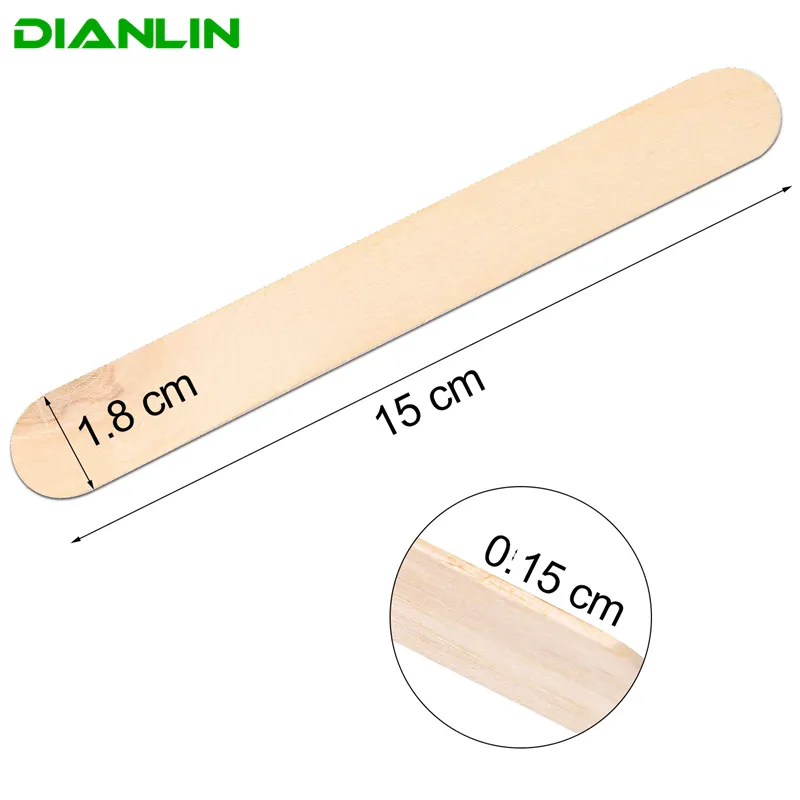 200mm Medical Surgical Dental Disposable Wooden Spatula