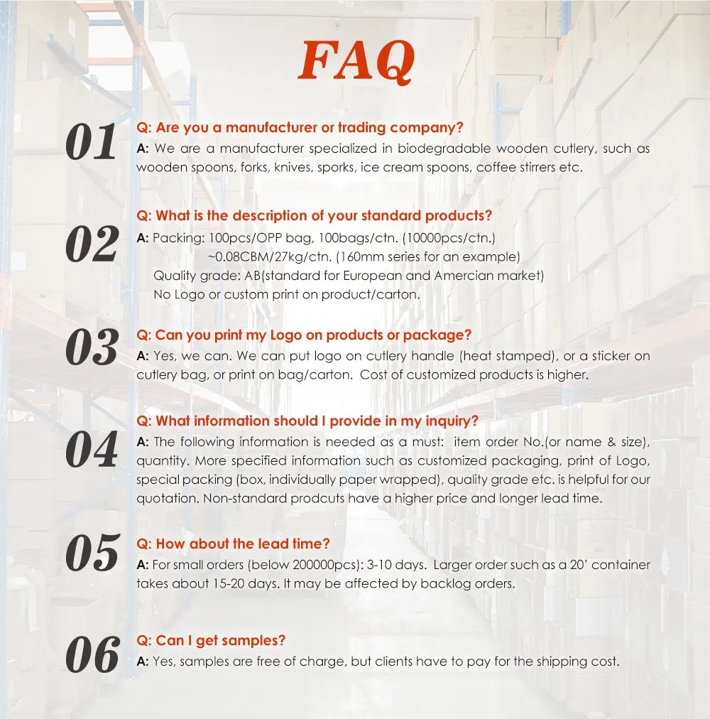 200mm Medical Surgical Dental Disposable Wooden Spatula