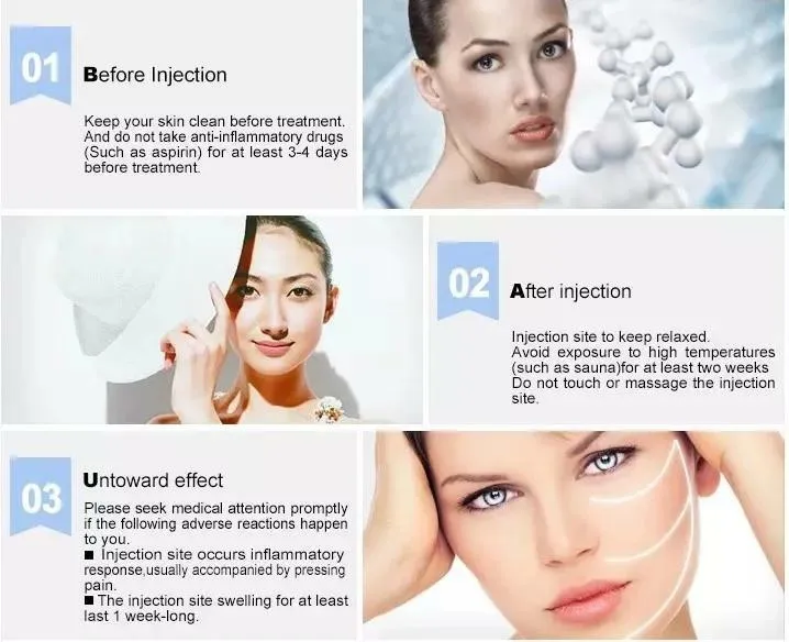 2021 High Quality Cross Linked Acido Hialuronico Breast Injection Filler