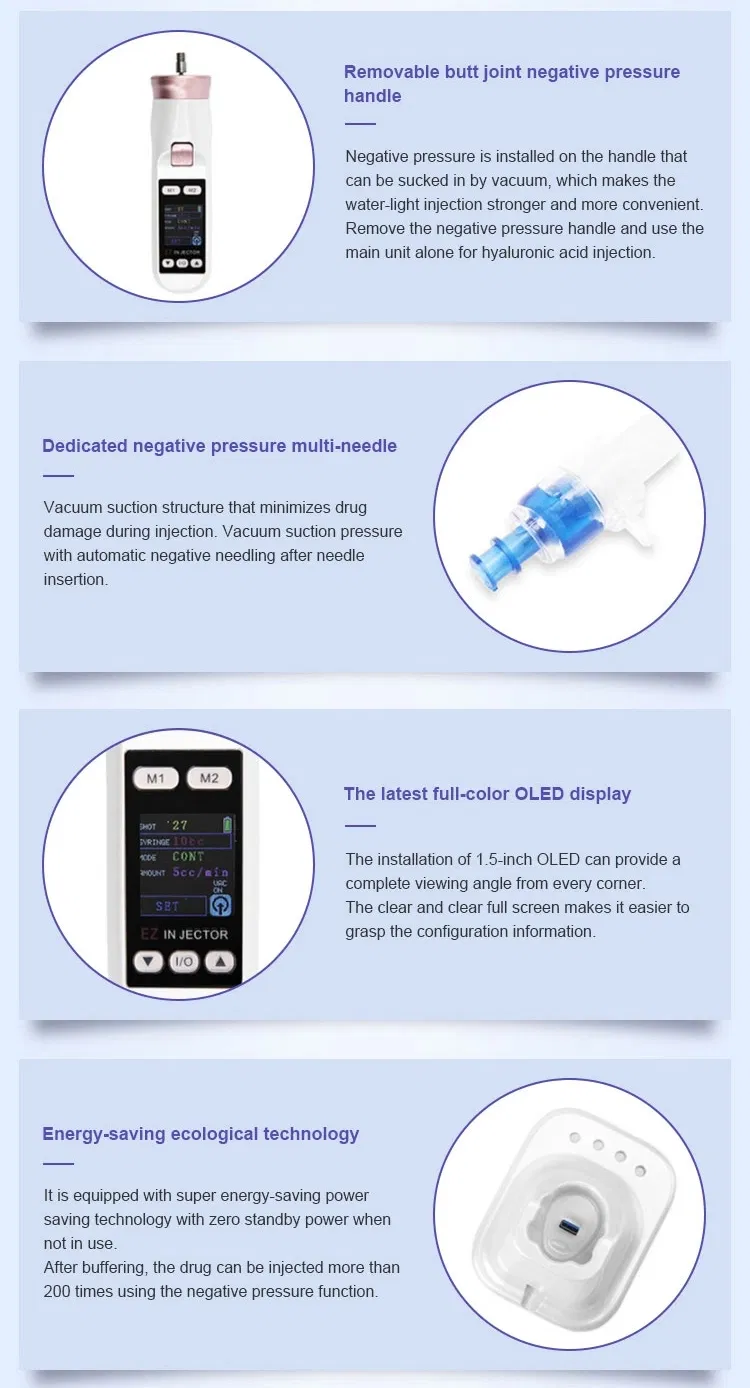 2021 New Portable Needle Free Injection Mesotherapy Gun No Needle Mesogun Injector Meso Gun Machine