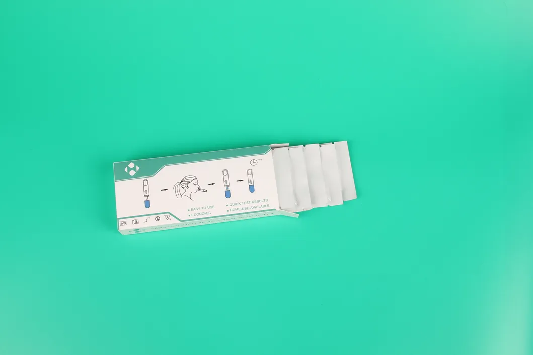 2022 Popular Kind Antigen Saliva Rapid Test Kit Easy Test Device