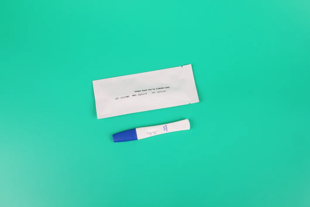 2022 Popular Kind Antigen Saliva Rapid Test Kit Easy Test Device