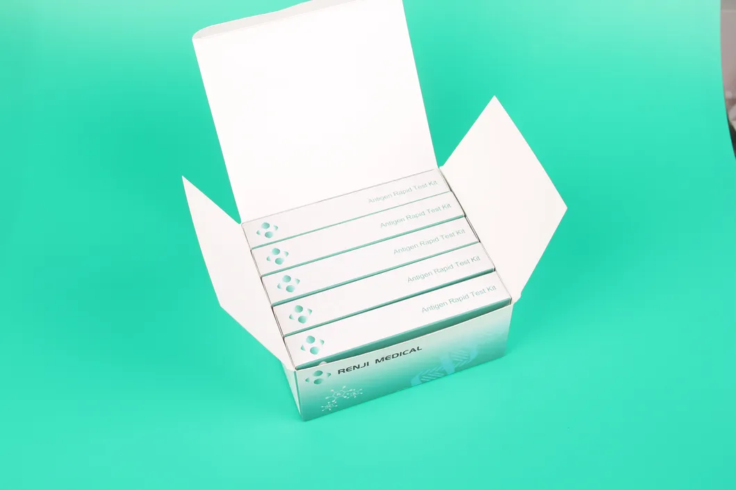 2022 Popular Kind Antigen Saliva Rapid Test Kit Easy Test Device