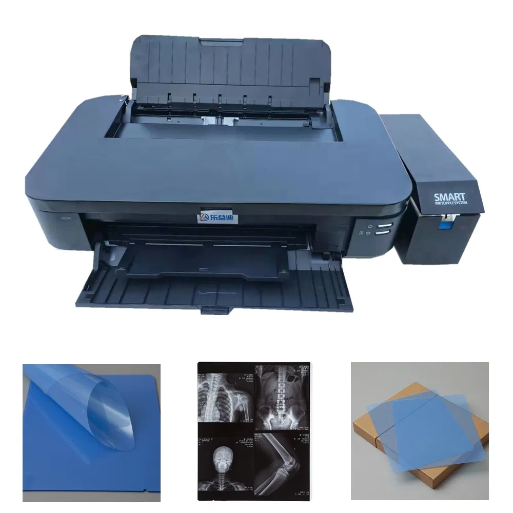 210 Microns Blue Inkjet Medical Cr Dr MRI X-ray Radiography Film for Epson / Canon Printers