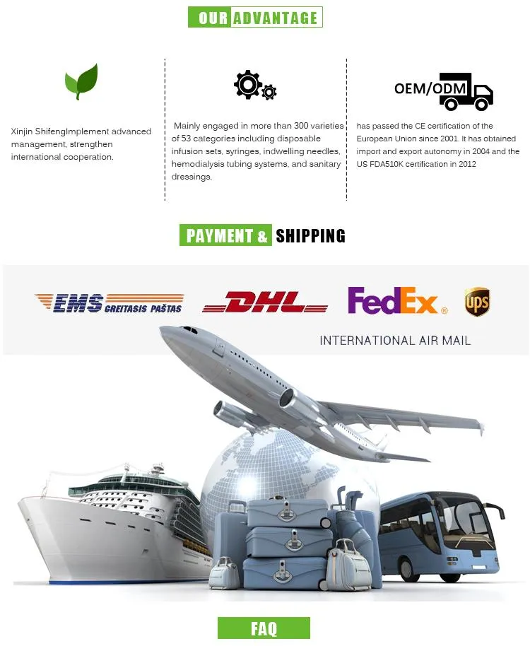 3ml Medical Disposable Safety Syringe Ad Syringe Plastic Syringe Vaccine Syringe with Needle