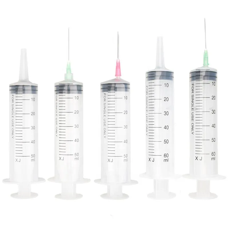 3ml Medical Disposable Safety Syringe Ad Syringe Plastic Syringe Vaccine Syringe with Needle