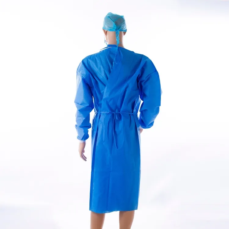 45GSM Medical Gown Protective Sterile Surgical Gown 