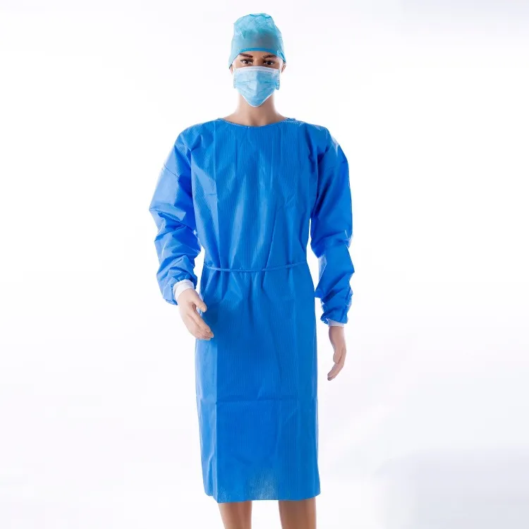 45GSM Medical Gown Protective Sterile Surgical Gown 