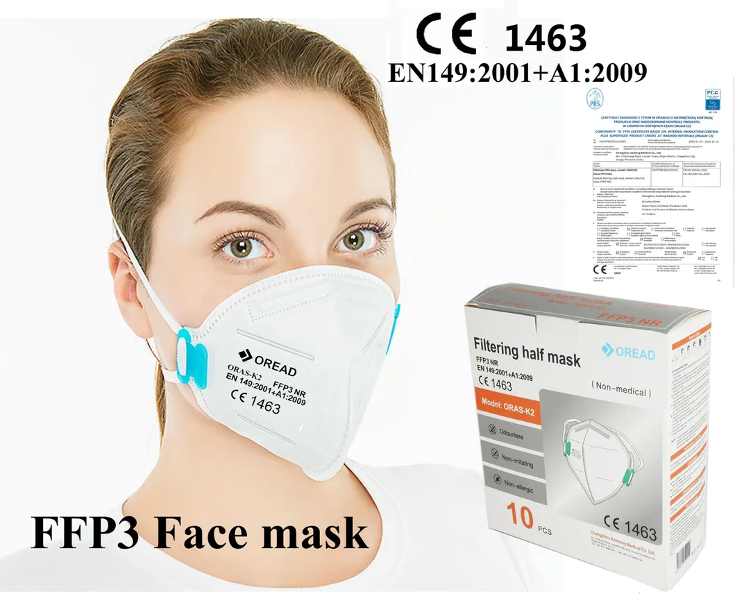 5layers Face Mask/FFP3 Mask/Face Mask FFP3/Head-Mounted FFP3