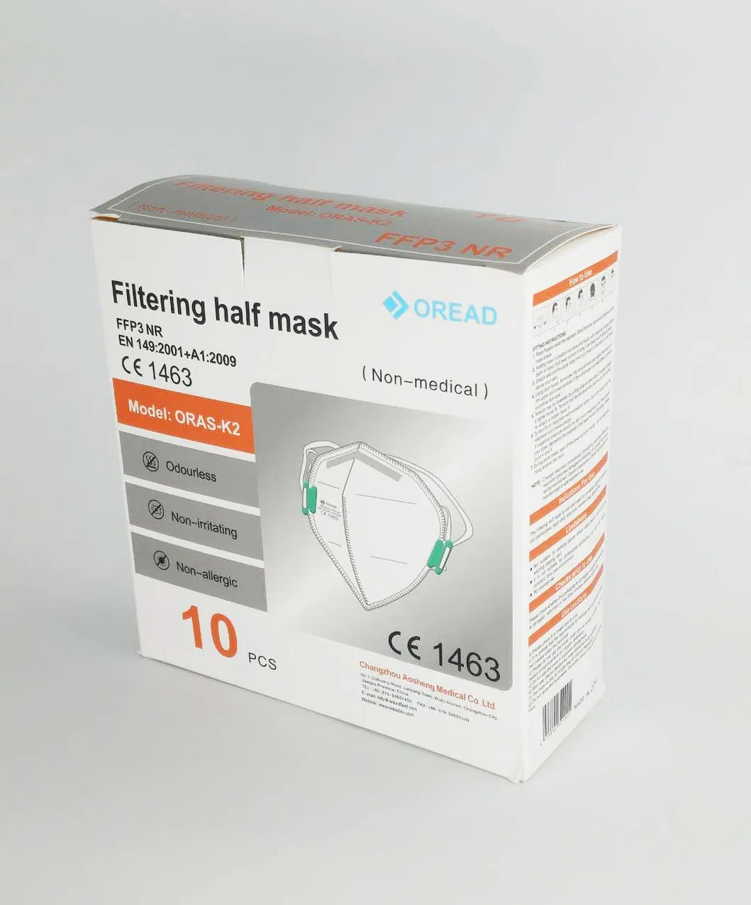 5layers Face Mask/FFP3 Mask/Face Mask FFP3/Head-Mounted FFP3