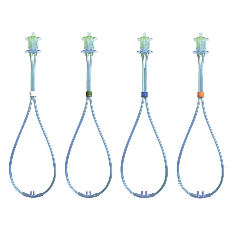 60L/M Air Flow S M L Inspired Hfnc High Flow Breathing Consumable Kit Nasal Cannula High Flow Nasal Oxygen Cannula
