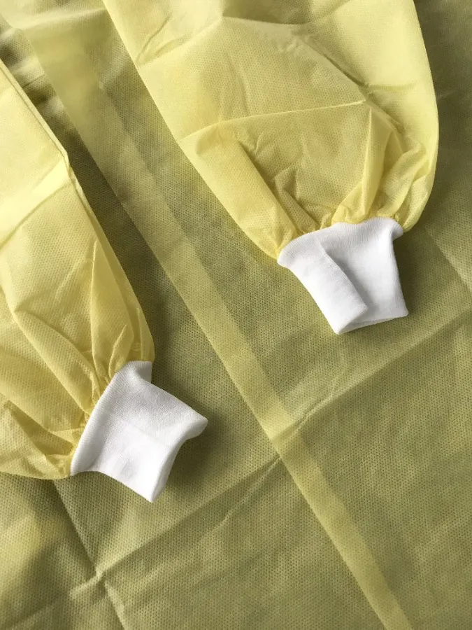 AAMI Level 1234 Protective Clothing Isolation SMS/ PP Surgical Gown