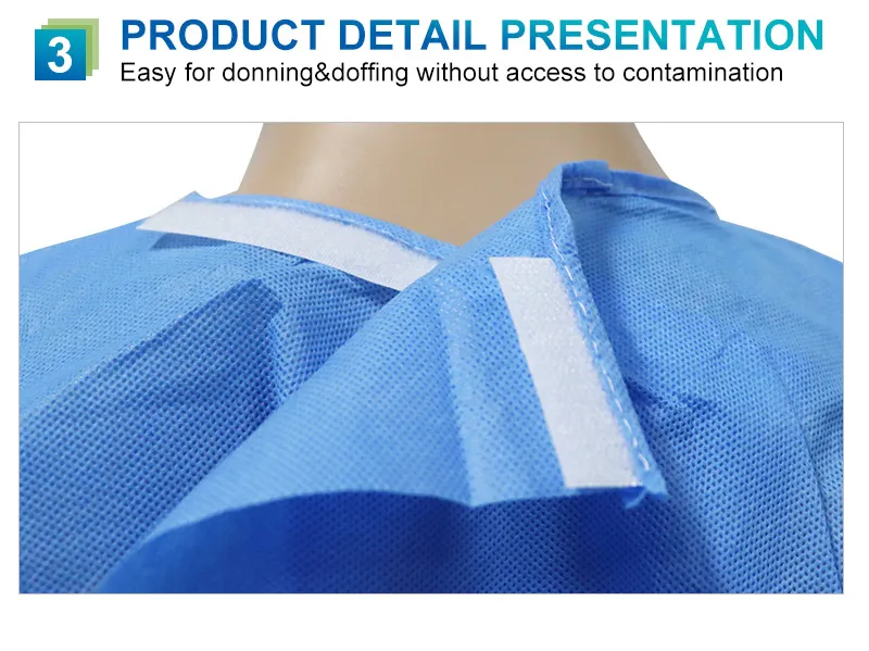 AAMI Level 3 Surgical Gowns Disposable