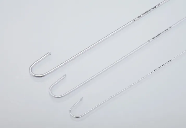 Aluminium Tracheal Catheter Intubation Stylet Tube Introducer for Medical Usage