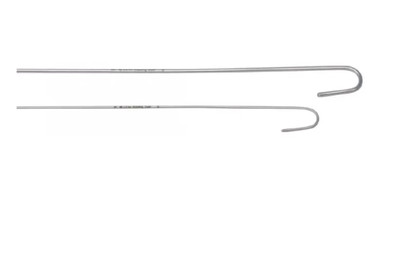 Aluminium Tracheal Catheter Intubation Stylet Tube Introducer for Medical Usage