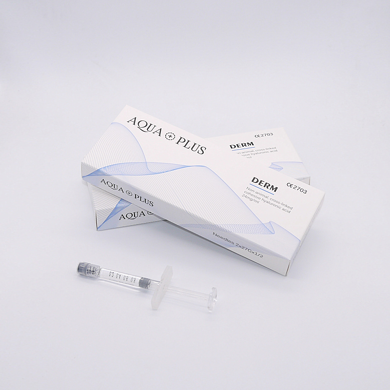 Aqua Plus Cross Linked Ha Gel Derm Filler for Lips Injection 1ml