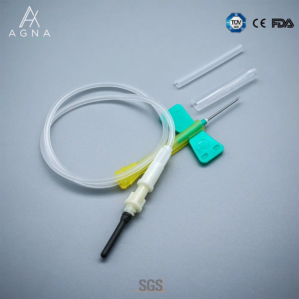 Auge Butterfly Needle for Prp Butterfly Needle All Sizes Top in The Market CE/FDA/ISO