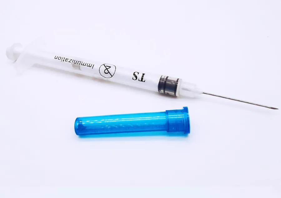 Auto-Disable Syringe for Fixed-Dose Immunization