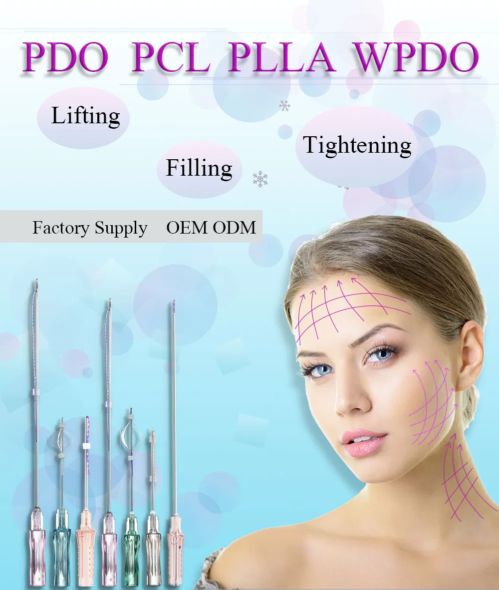 B Needle 30g 25mm Pdo Thread Mono for Face Filling