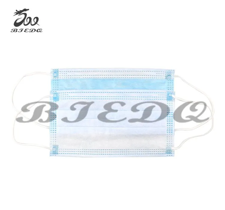 Bfe 98% Qualified 3-Ply Single Use Medical Face Mask with Ear Loop