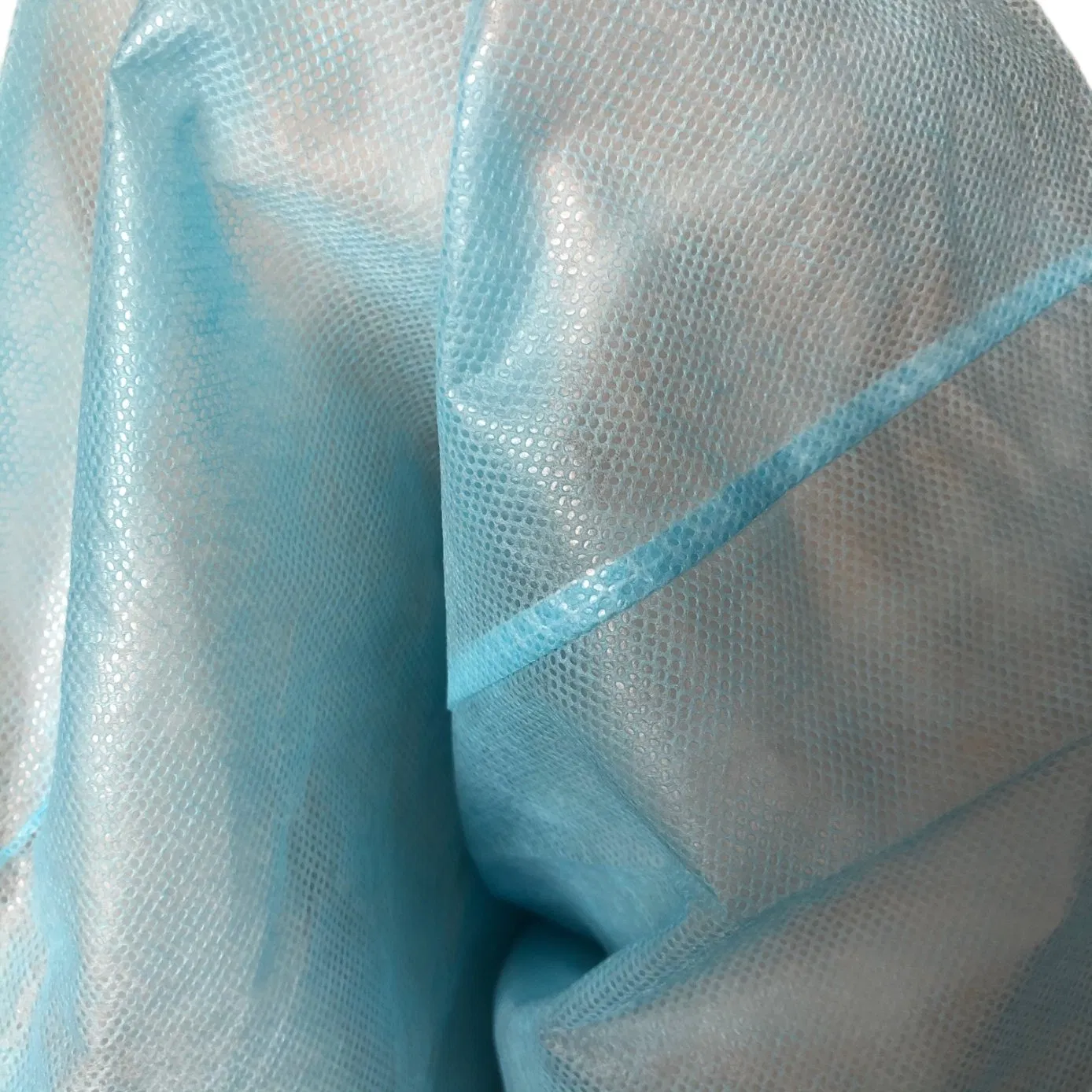 Blue Medical Isolation Gown (Polypropylene 40GSM)