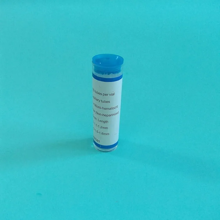 Capillary Tube Collection Hematocrit Plain and Sodium Glass Capillary Tube