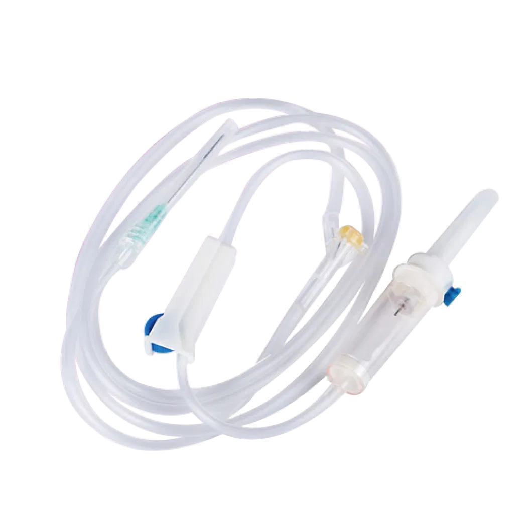 Ce and ISO Approved Disposable Infusion Set with Needle for Single Use