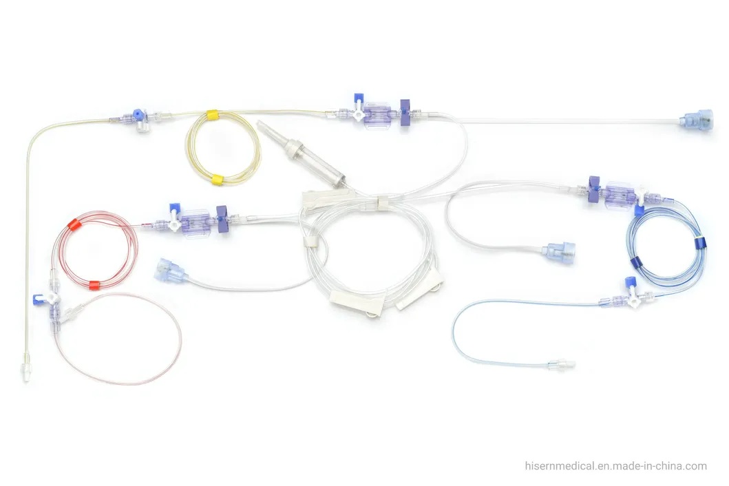 CE for Both Adult/Pediatric Patients Supply Disposable Blood Pressure Medical Transducer