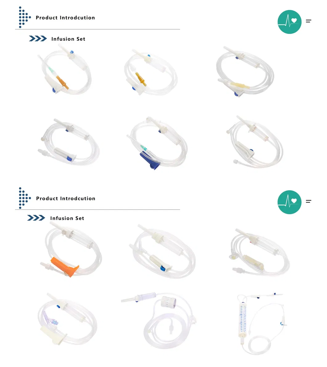 CE ISO Approved 12ml Disposable Infusion Set with Y Injection Site