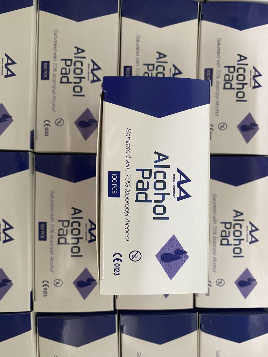 CE/ISO Approved Medical Non-Woven Sterile Alcohol Swab -Hot Sales
