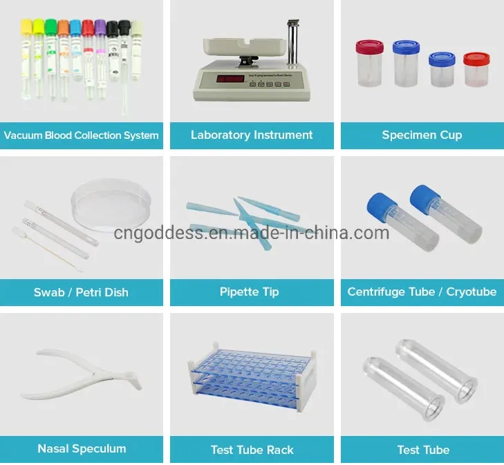 CE ISO Certification Disposable Lab Filter Pipette Tips 10UL 20UL 100UL 200UL 1000UL Bulk/Box Package