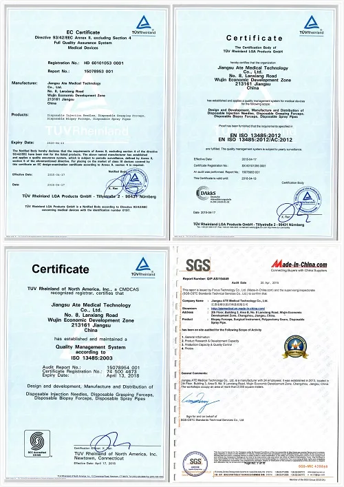 Ce Marked Disposable Polyp Snare