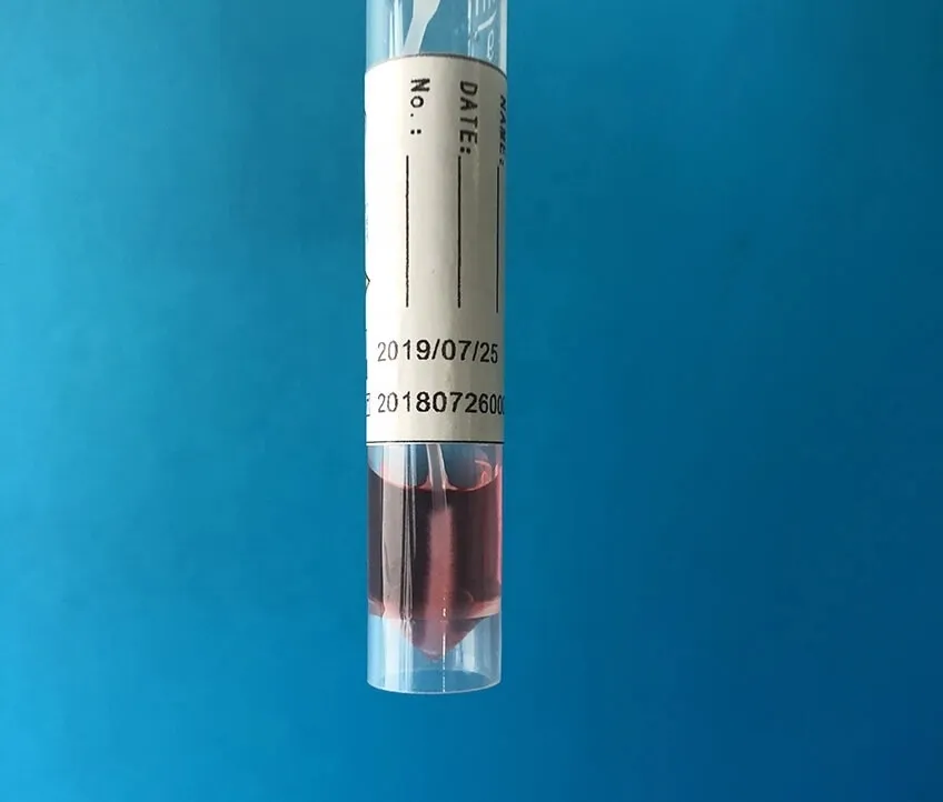 Ce Steril Disposable Medical Sample Specimen DNA Test Vaginal Transport Collection Tube Flocked Cotton Swab Wooden Stick Without Medium