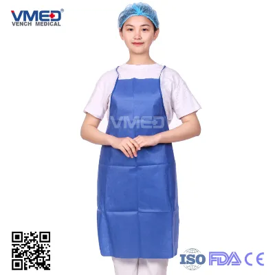 Cheap Waterproof Adjustable PE Apron Disposable PE Apron Eco-Friendly PE Disposable Apron Detachable Protective Restaurant/ Kitchen/ Cooking Apron