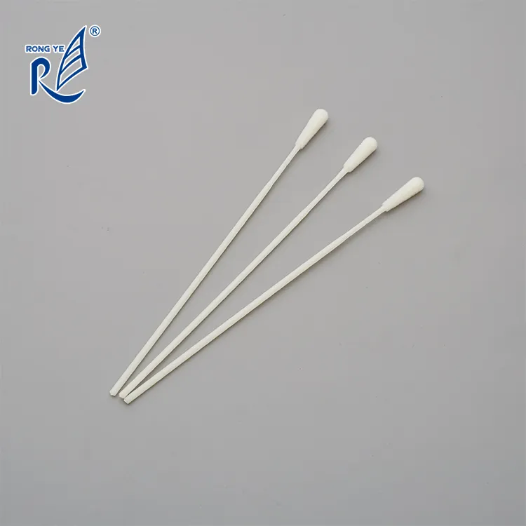 China Cheap Disposable Medical Fecal Sterile Oral Swab for Sampling