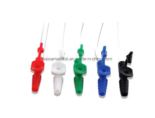 China Manufactured High Quality PVC Closed Suction Catheter