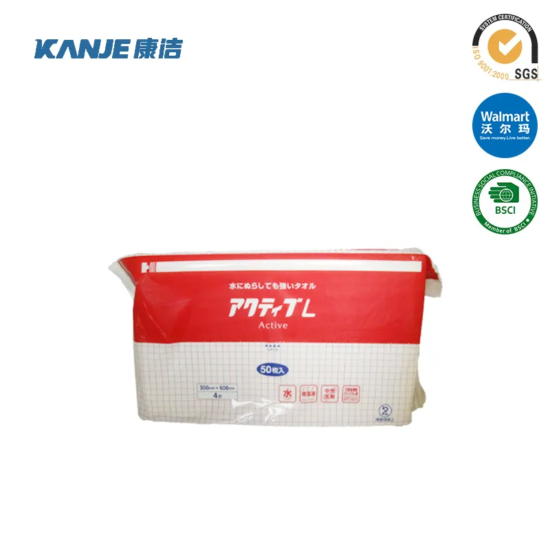 China OEM Antibacterial Products Medical Cleaning Towel Nonwoven Fabric Bath Towel Cleaning Cloth