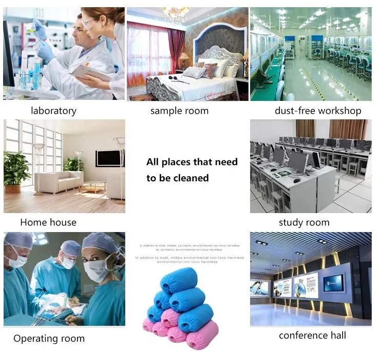 Chinese Suppliers 100% PP Nonwoven Fabric Disposable Work Shoe Cover Ce &nbsp;GB15979 Made by Machine or Hand Strong-Minded Thinking Procedure Injected