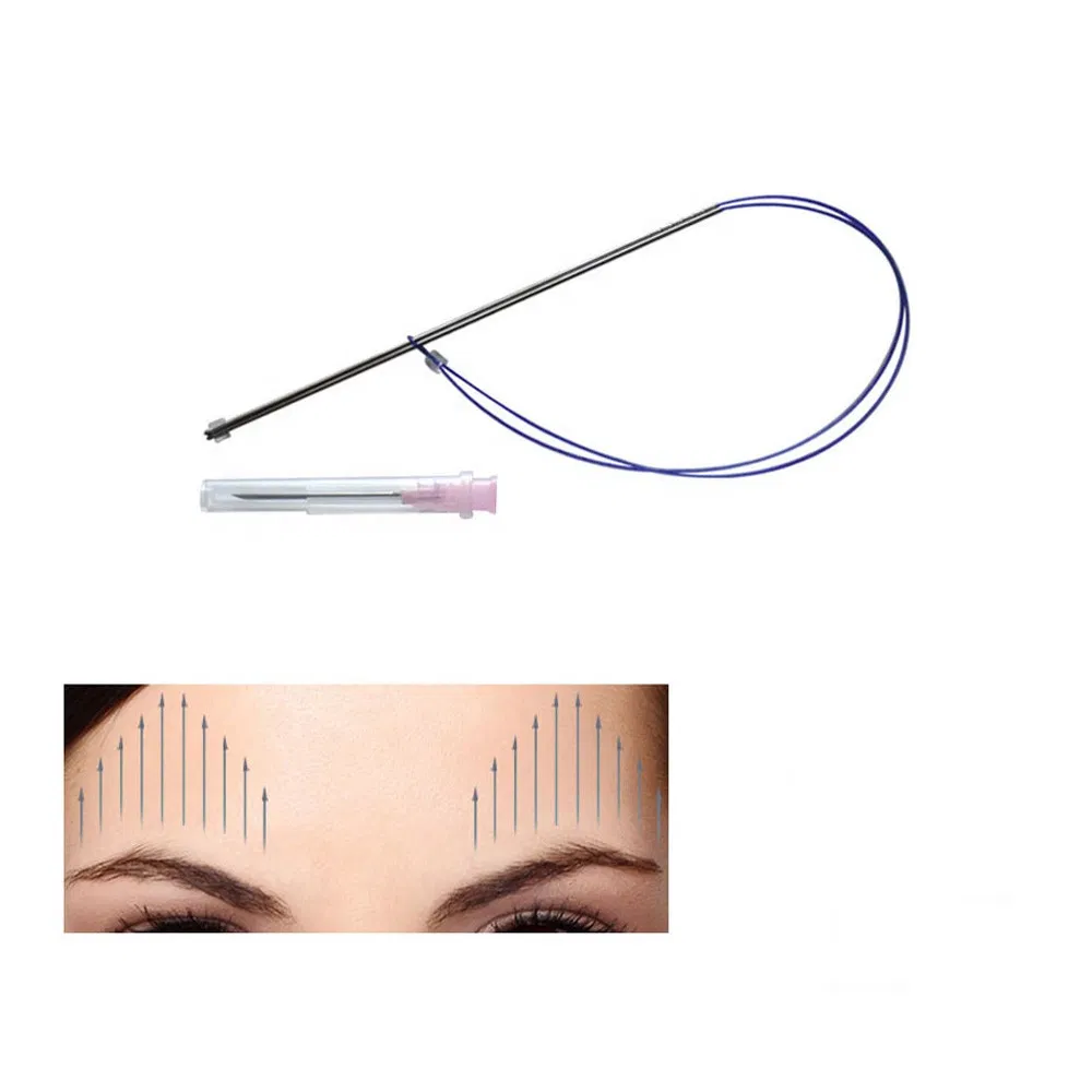 Cone 4D Molding Yarn Barbs L W S 20g 130mm 400mm Face Smooth Double Needle Pdo Thread Cog