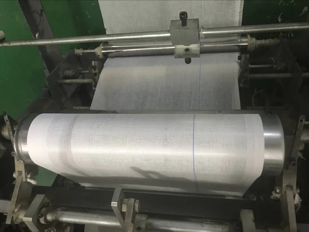 Cotton Absorbent Dressing Gauze Material Sponge Pad Swab Factory Manufacturing