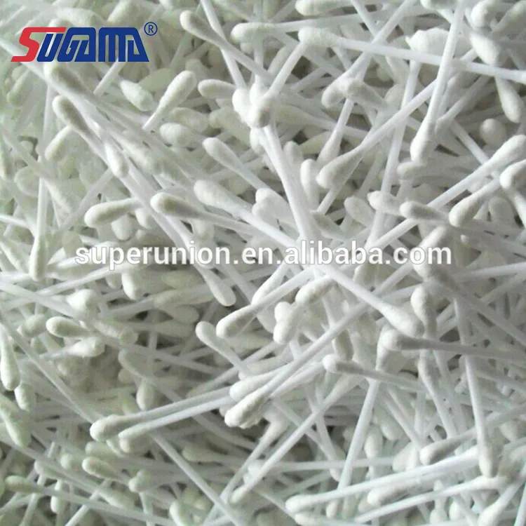 Cotton Swab Bud Sterile for Medical Clean and Makeup