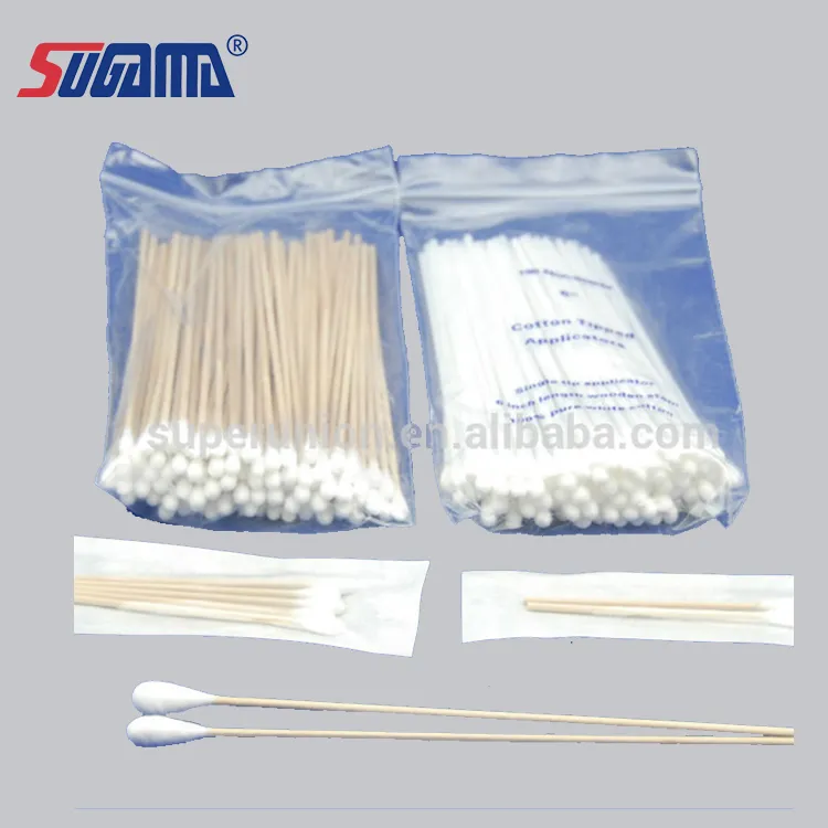 Cotton Swab Bud Sterile for Medical Clean and Makeup