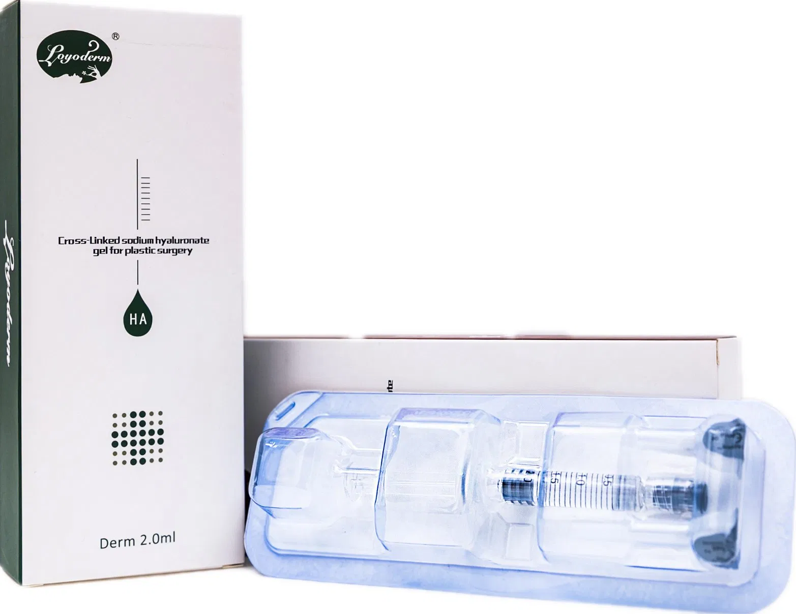 Cross-Linked Injectable Hyaluronic Acid Facial 1ml Deep Dermal Filler for Face Sharpe