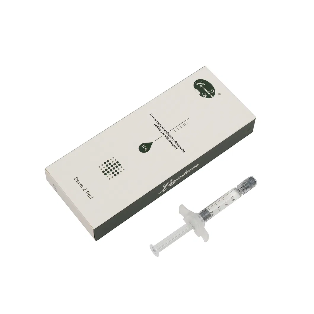 Cross-Linked Injectable Hyaluronic Acid Facial 2ml Deep Dermal Filler for Face Sharpe
