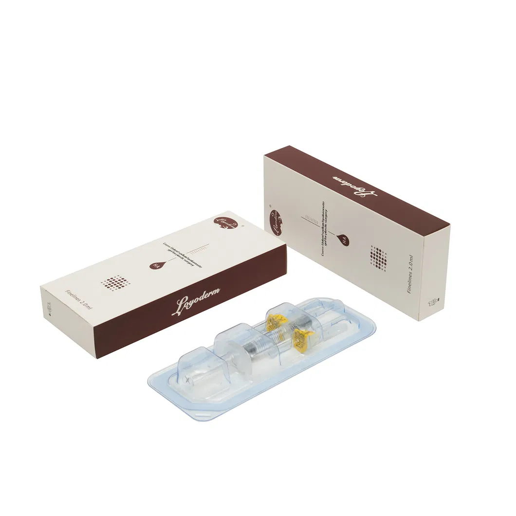 Cross-Linked Injectable Hyaluronic Acid Facial 2ml Deep Dermal Filler for Face Sharpe