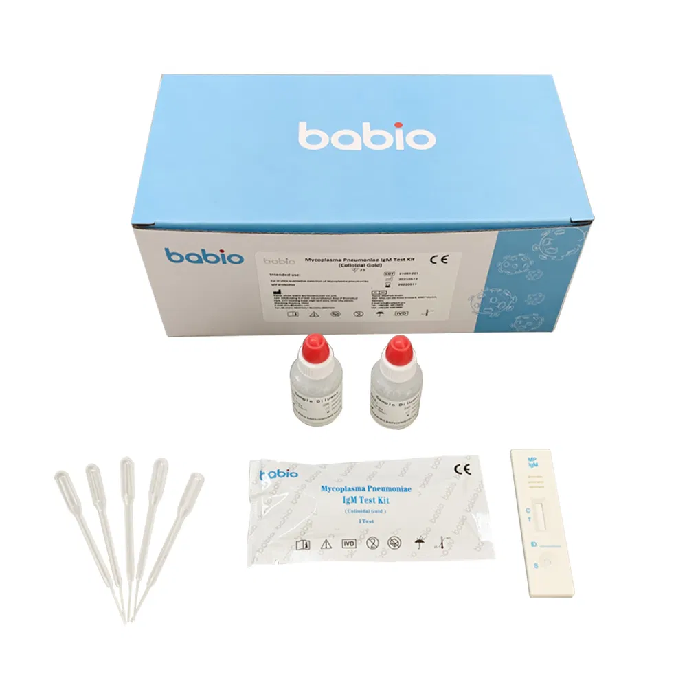 Customize Packing Mycoplasma Manufacturer Mass Production Sales Pneumoniae Igm Test Kit
