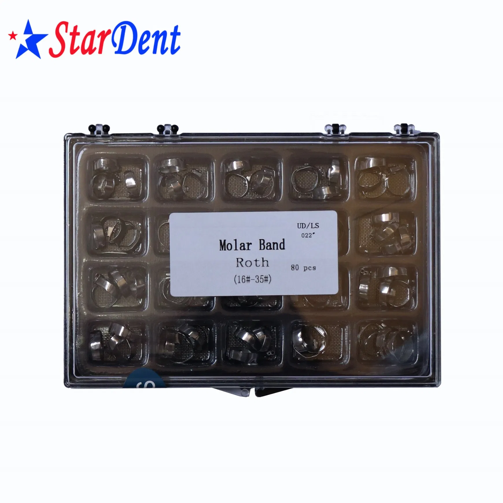 Dental Orthodontic Product Band with Tube Set/ Roth or Mbt Band with Tube